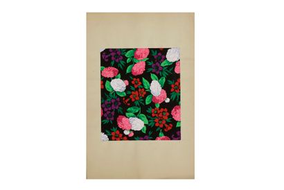 ATELIER TESTEMALE
Set of 24 lots
Fabric project
Gouache.
H_21cm...
