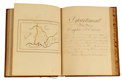 MANUSCRIT. MUSCAR (Florentine). Atlas des...