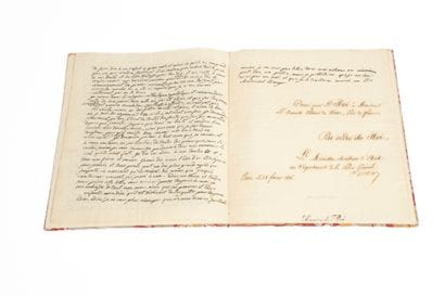 LOUIS XVI & MARIE-ANTOINETTE. 
Facsimile...