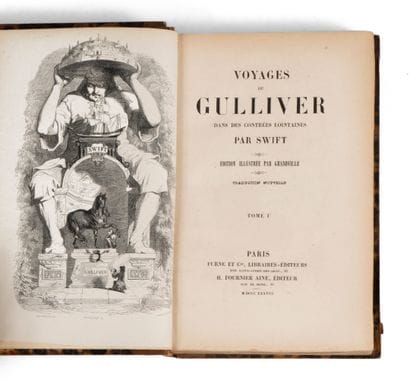 SWIFT (Jonathan). Gulliver's travels in distant...