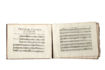 [MUSIC]. RAMEAU (Jean-Philippe). Les Fêtes...