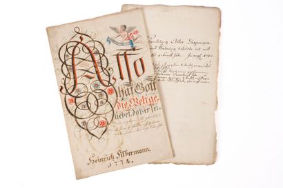 SILBERMANN (Johan-Andréas). 1712-1783. SILBERMANN...