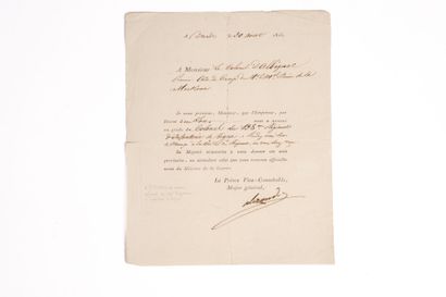 EMPIRE. BERTHIER (Alexandre). 1753-1815....