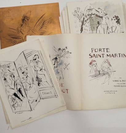 BERGER (Pierre). EPREUVES des illustrations...