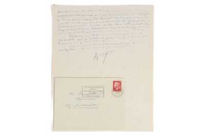 ARAGON (Louis). 1897-1982. Surrealist writer.
L.A.S....