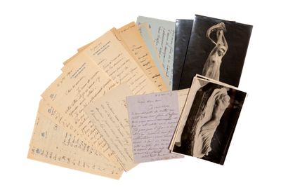 REAL DEL SARTE (Maxime). 1888-1954. Sculptor.
Correspondence...