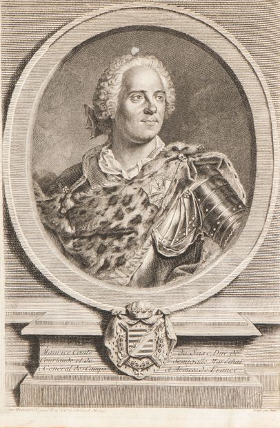 [SAXE (Maurice de)]. ESPAGNAC (Jean Baptiste...