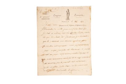 SOLDIER'S LETTER.
L.A.S. Verdun, May 6, 1813....
