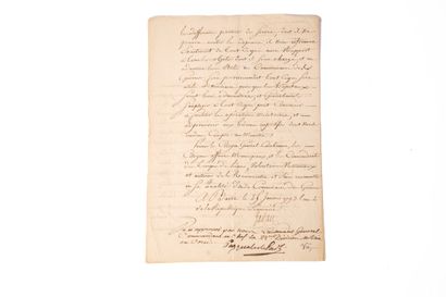 PAOLI (Pascal). 1725-1807. Corsican general,...