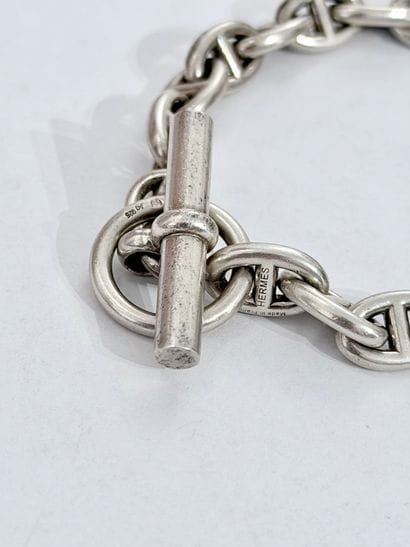 HERMÈS Paris 
Anchor Chain Model
925 silver...