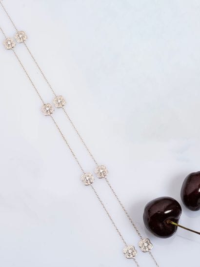 Mauboussin - 750 white gold long necklace,...