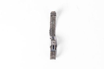 Women's watch with a rectangular case in...