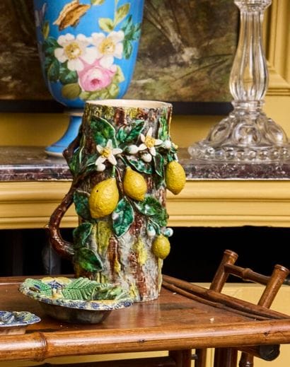 MENTON - Eugène PERRET GENTIL
Barbotine pitcher...
