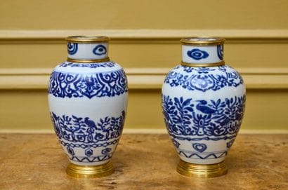 Chine, période Kangxi (1662-1722)
Deux vases...