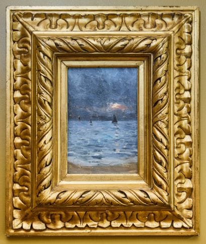 HIPPOLYTE DURAND-TAHIER (FRANCE/ 1863-1899)
Voilier...