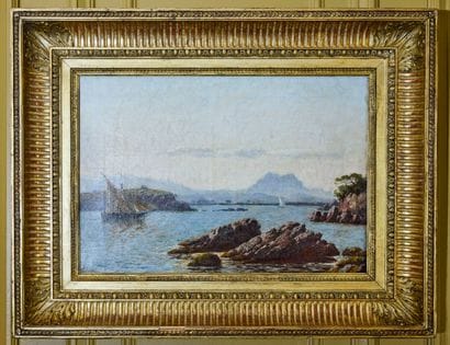 WILLIAM BAIRD (ETAT-UNIS - FRANCE/ 1849-1929)
Voilier...