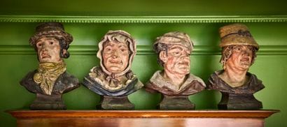 Honoré DAUMIER in the taste,
Reunion of four...
