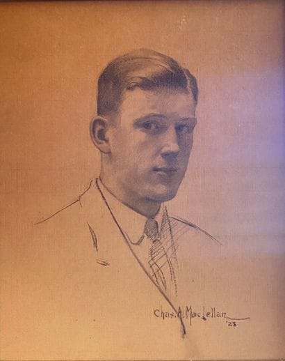 Chas. A. Maclellan
Portrait d'un homme
Dessin...