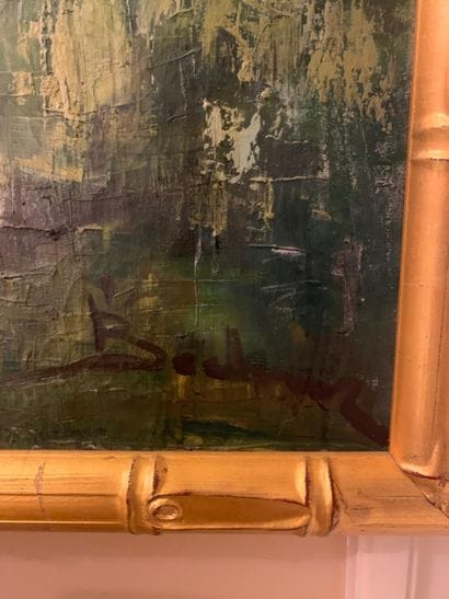 MODERN SCHOOL
Two African Women
Oil on canvas
Signed...