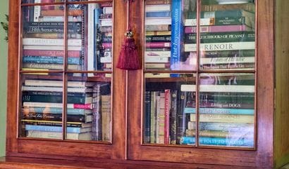 Important lot of modern books on art history,...