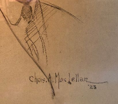 Chas. A. Maclellan
Portrait d'un homme
Dessin...