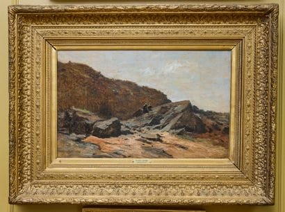 Gustave Eugène CASTAN (1823-1892)
Les falaises
Huile...
