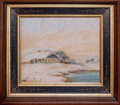 MODERN SCHOOL, EARLY 20th CENTURY
Snowy landscape,...