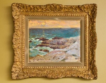 ALFRED CASILE (FRANCE/ 1848-1909)
Bord de...