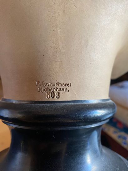 P. Ipsen Enerel Copenhagen
Painted terracotta...
