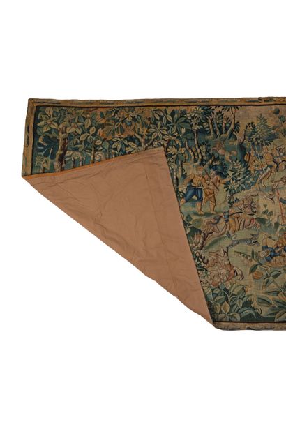 An important and original Oudenaarde tapestry...