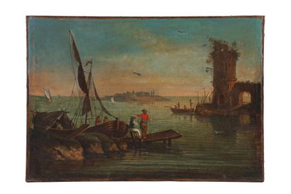 School of the second half of the 18th century
Seascape...