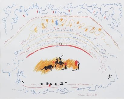 Pablo PICASSO (1881–1973)
Bullfight, 1957
Color...