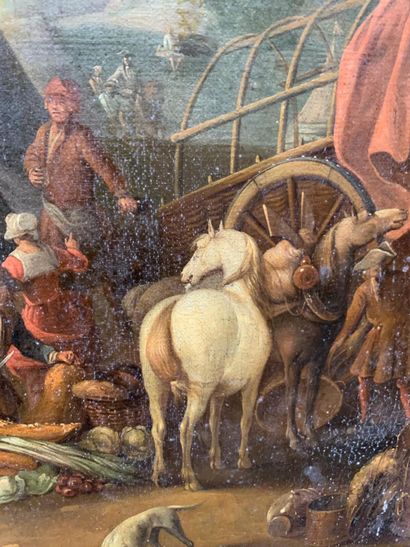 A painting by Jan-Peeter Verdussen from the...