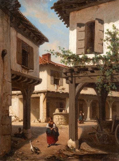 Attributed to Maurice COTTIER (FRANCE/ 1822–1881)
Lively...