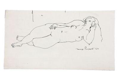 Max PAPART (FRANCE/ 1911–1994)
Reclining...