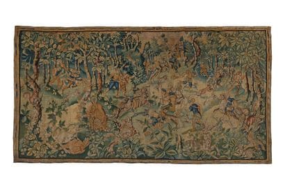 An important and original Oudenaarde tapestry...