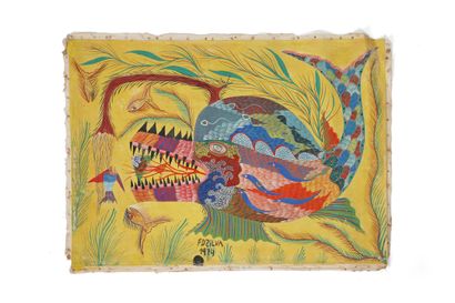 Francisco CHICO DA SILVA (BRAZIL/ 1910–1985)
Aquatic...