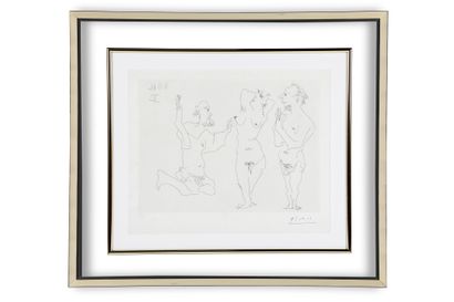 Pablo PICASSO (1881–1973)
Nude Woman Courted...