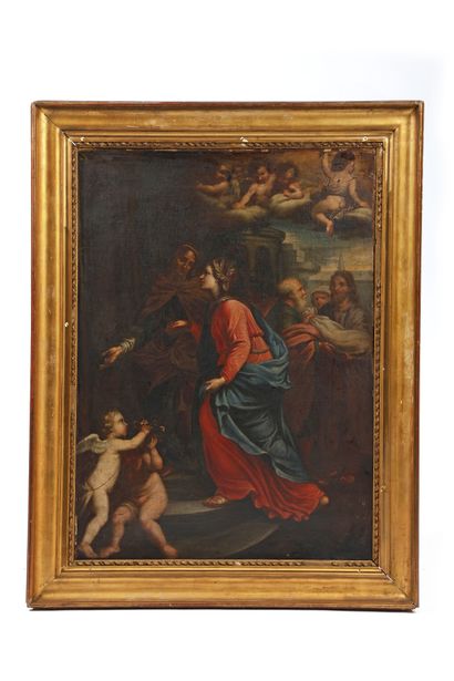 18th-Century School
The Visitation
Oil on...
