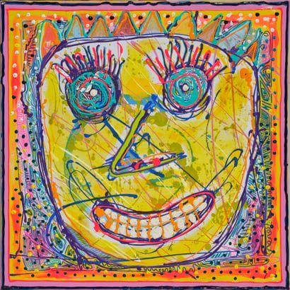 ALIX (Born 1991)
Untitled, 2025
Mixed media...
