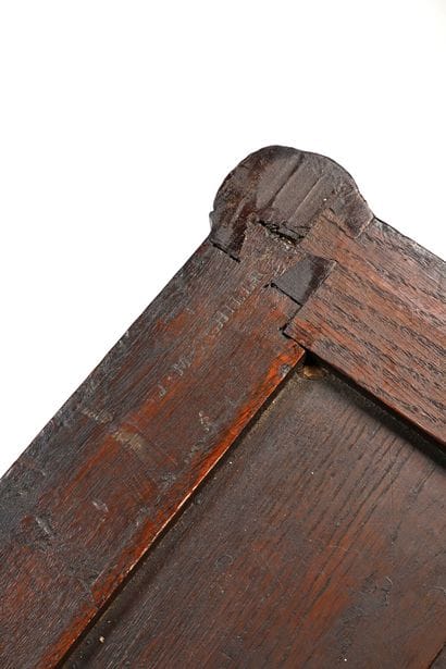 Small mahogany and mahogany-veneered chest...