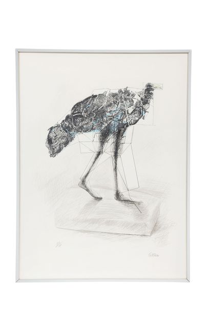 César BALDACCINI, known as CÉSAR (1921–1998)
Hen
Color...