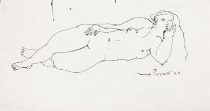 Max PAPART (FRANCE/ 1911–1994)
Reclining...