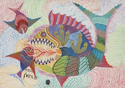 Francisco CHICO DA SILVA (BRAZIL/ 1910–1985)
Fish,...