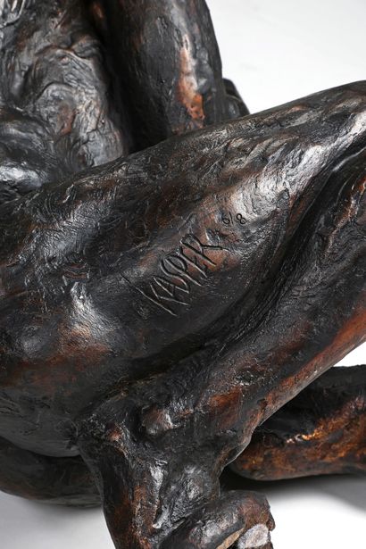 Arnaud KASPER (born in 1962)
Bird Man, bronze,...