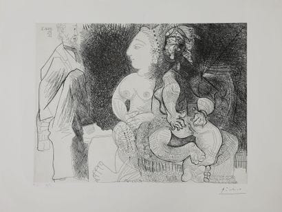 Pablo Picasso (1881–1973)
Degas in Elastic-Top...