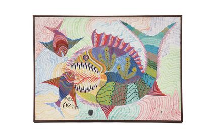Francisco CHICO DA SILVA (BRAZIL/ 1910–1985)
Fish,...