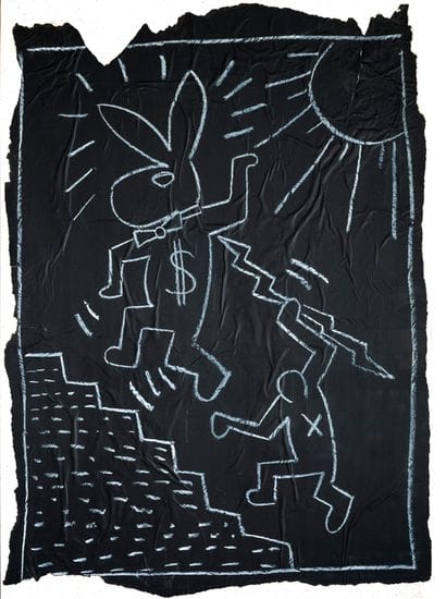 Keith HARING (1958–1990), after,
Subway drawing,...