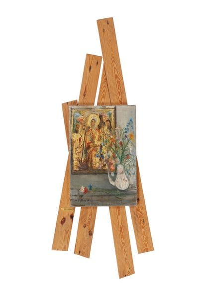 Serge BELLONI (1925–2005)
Vase with Icon
Oil...