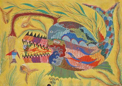 Francisco CHICO DA SILVA (BRAZIL/ 1910–1985)
Aquatic...